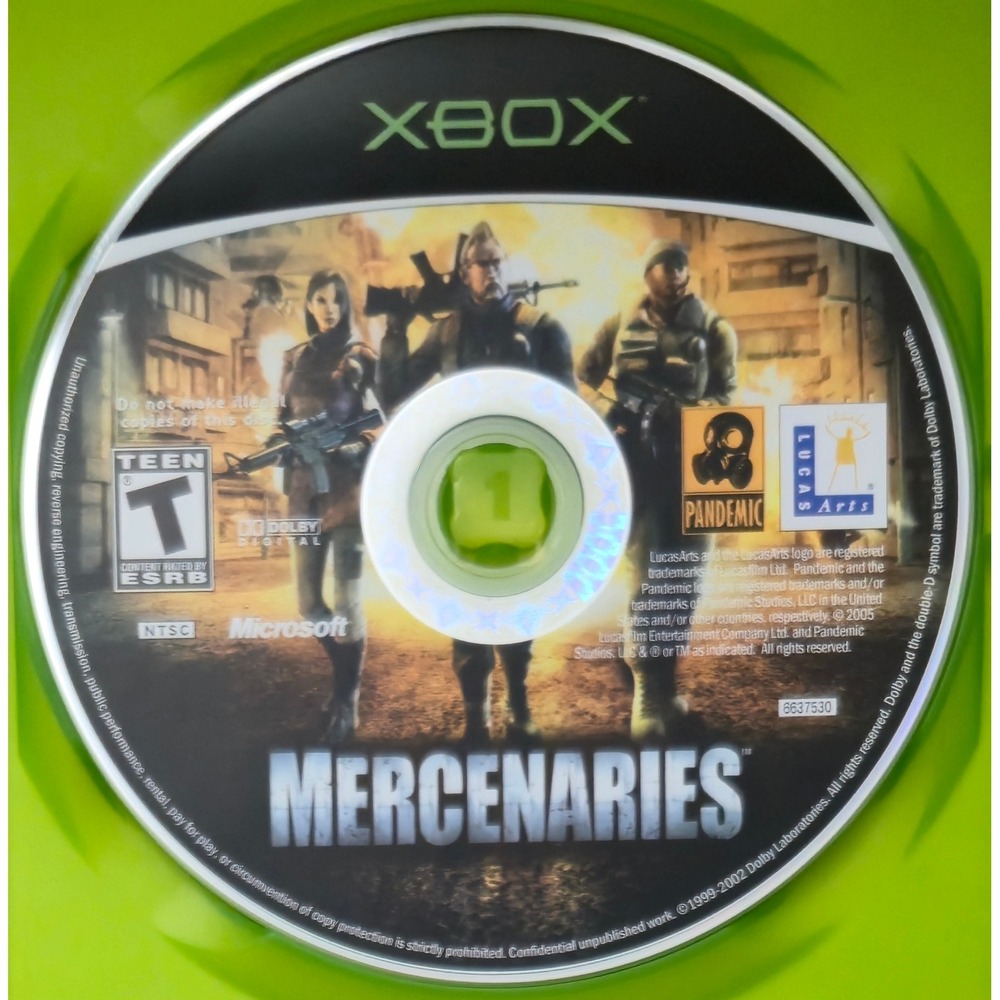 Mercenaries: Playground of Destruction - Xbox - Complete in Box (CIB) - Tested - Picture 6 of 12